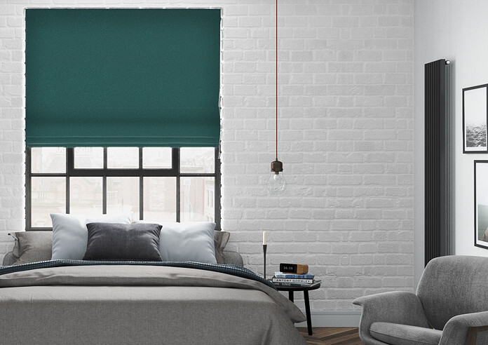 Sunningdale, Peacock - Twist&Fit Roman Blind - Image 3